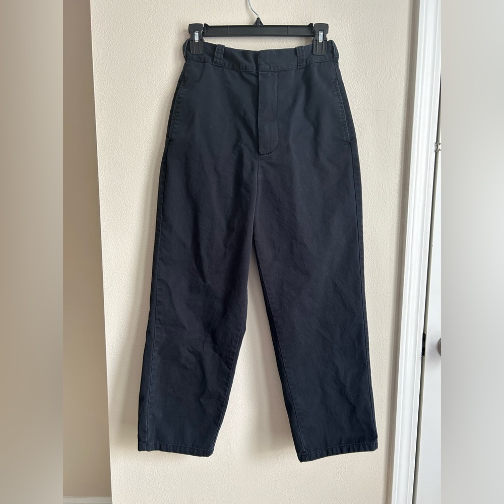 Urban Outfitters BDG Wide Leg Straight Crop Black Pants - Size 2